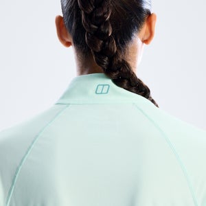 Women's 24/7 Half Zip Long Sleeve Tech Tee - Blue