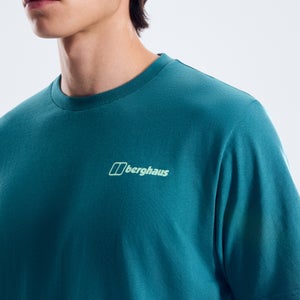 Men's Geo-Mountaintry Essential Tee - Blue