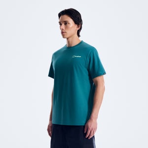 Men's Geo-Mountaintry Essential Tee - Blue