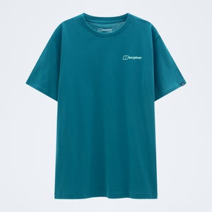 Men's Geo-Mountaintry Essential Tee - Blue