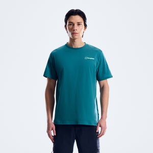 Men's Geo-Mountaintry Essential Tee - Blue