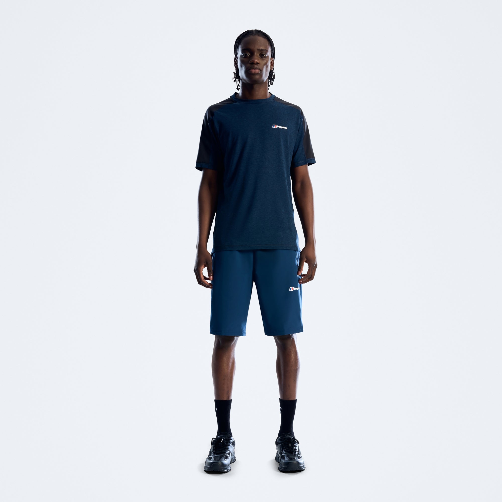 Men's Farndale Tech Tee - Hale Navy/Jet Black | Berghaus
