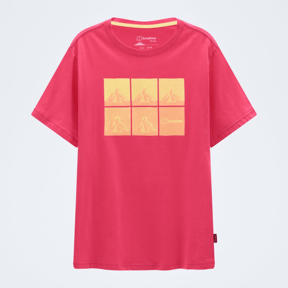 Women's Mountainscape Essential Tee - Pink