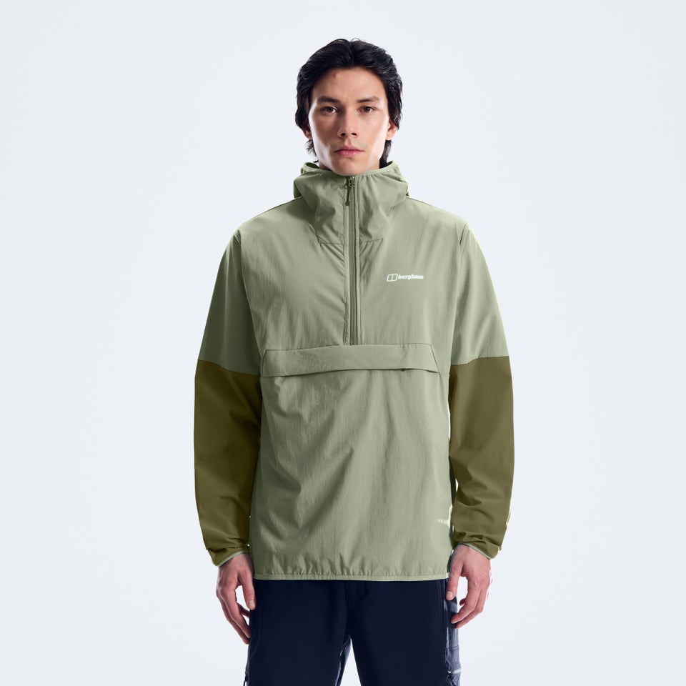 BERGHAUS M WANDERMOOR WIND SMOCK LtGRN
