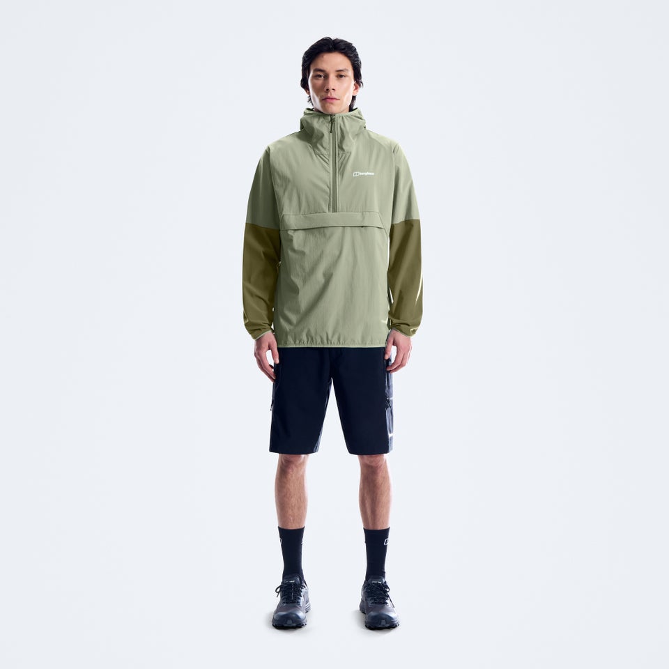 BERGHAUS M WANDERMOOR WIND SMOCK LtGRN