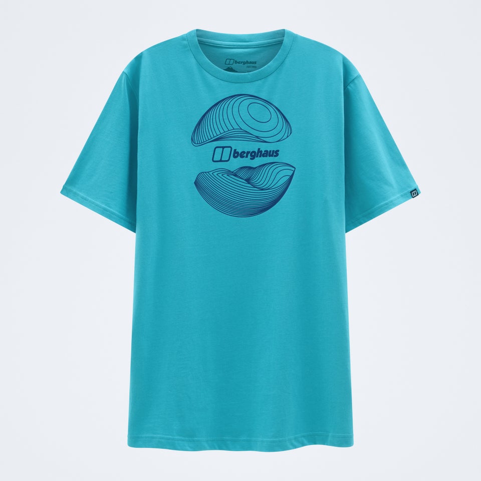 Men's Curvature Essential Tee - Blue