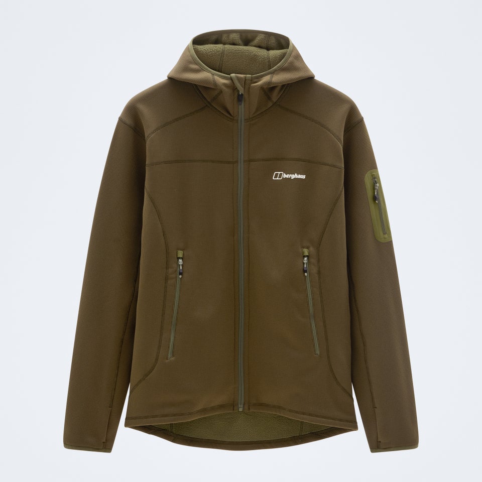 Men's Pravitale Mtn 2.0 Hooded Fleece Jacket - Green