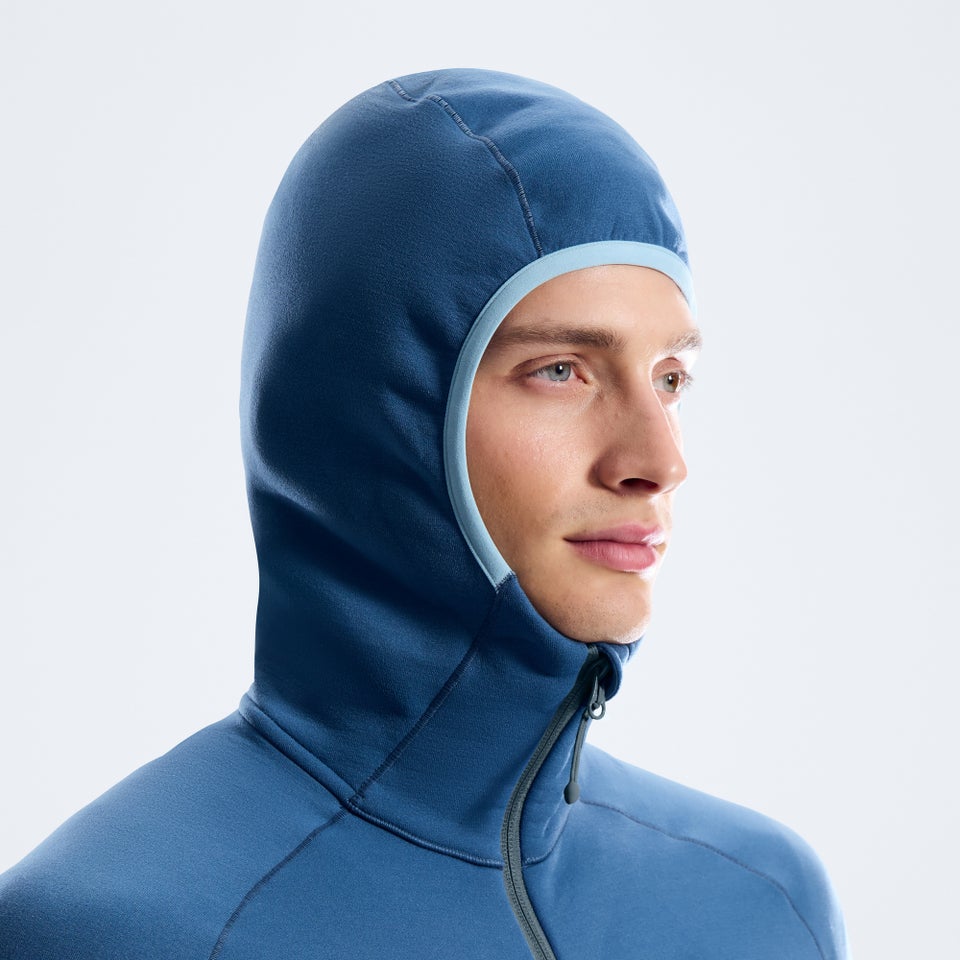 Men's Kinetic Powerstretch Hoody - Dark Blue