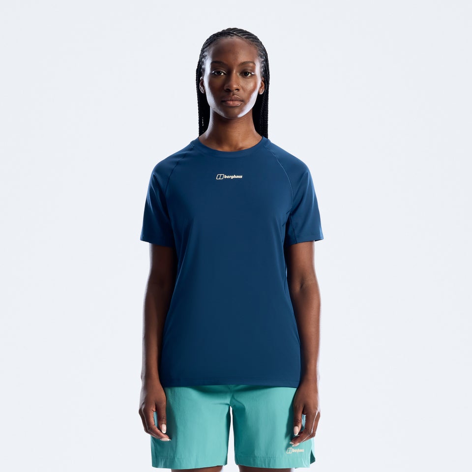 Women's Bowburn Tech Tee - Navy