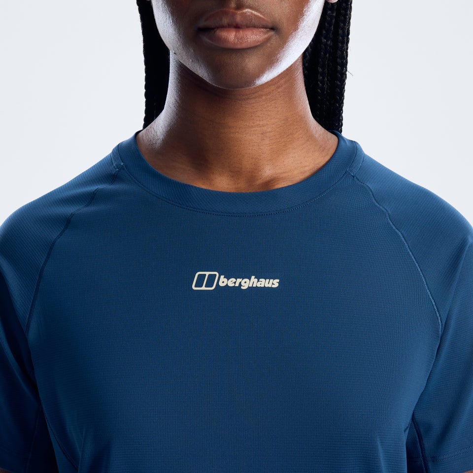 Women's Bowburn Tech Tee - Navy