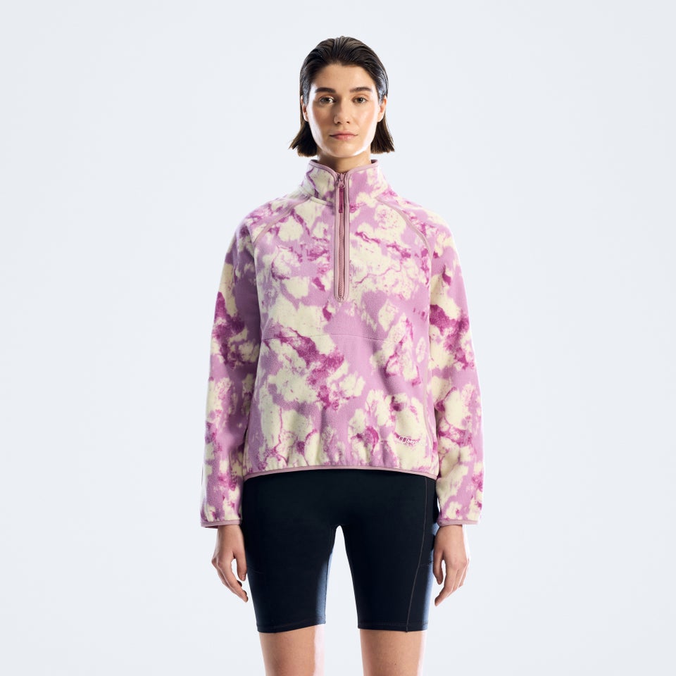 Women's Bamburgh Half Zip Fleece - Grey