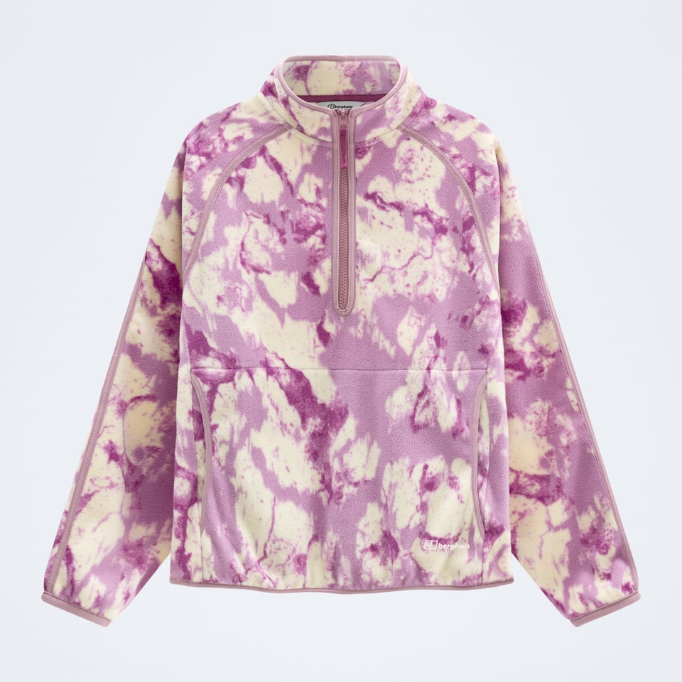 Women's Bamburgh Half Zip Fleece - Grey