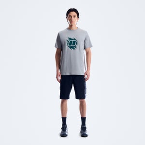 Men's Sketched Blocks Essential Tee - Grey