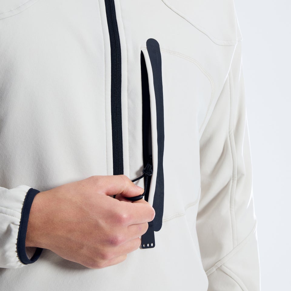 Men's Big Wall Half Zip - Grey