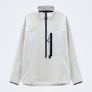 Men's Big Wall Half Zip - Grey