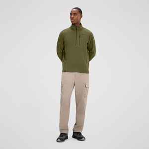 Prism Micro Polartec Half Zip Fleece für Herren - Dunkelgrün