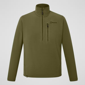 Prism Micro Polartec Half Zip Fleece für Herren - Dunkelgrün