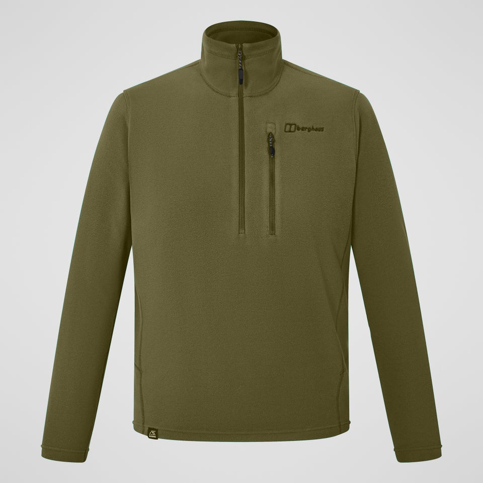 Prism Micro Polartec Half Zip Fleece für Herren - Dunkelgrün