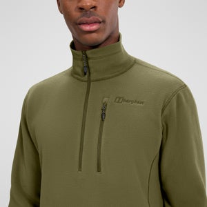 Prism Micro Polartec Half Zip Fleece für Herren - Dunkelgrün