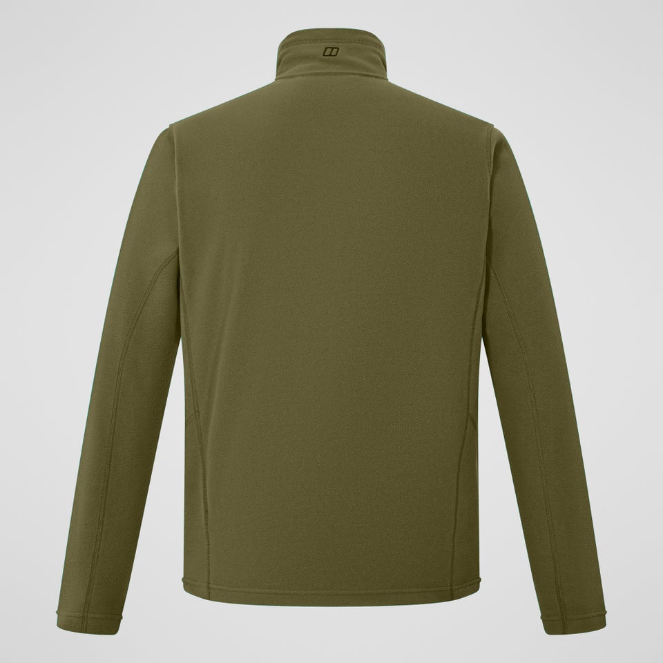 Prism Micro Polartec Half Zip Fleece für Herren - Dunkelgrün