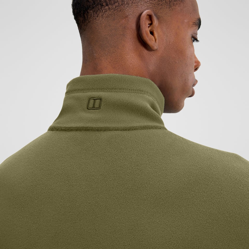 Prism Micro Polartec Half Zip Fleece für Herren - Dunkelgrün