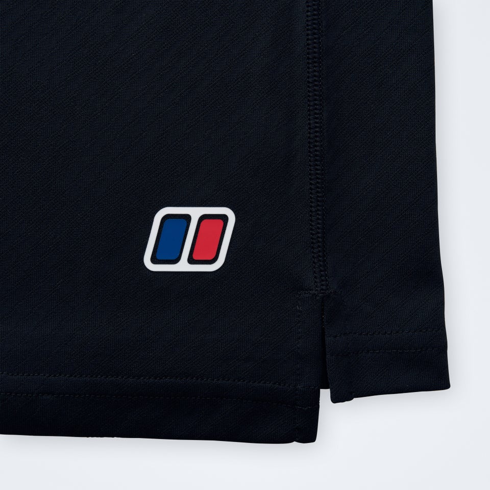 Men's Dawdon Tech Tee - Jet Black