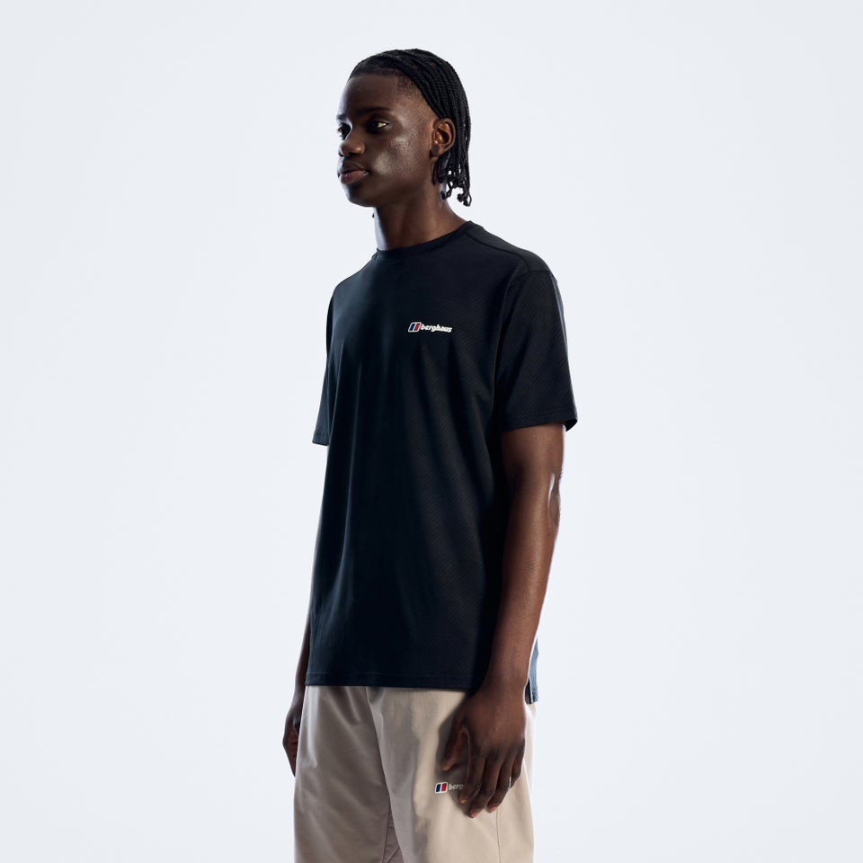 Men's Dawdon Tech Tee - Jet Black