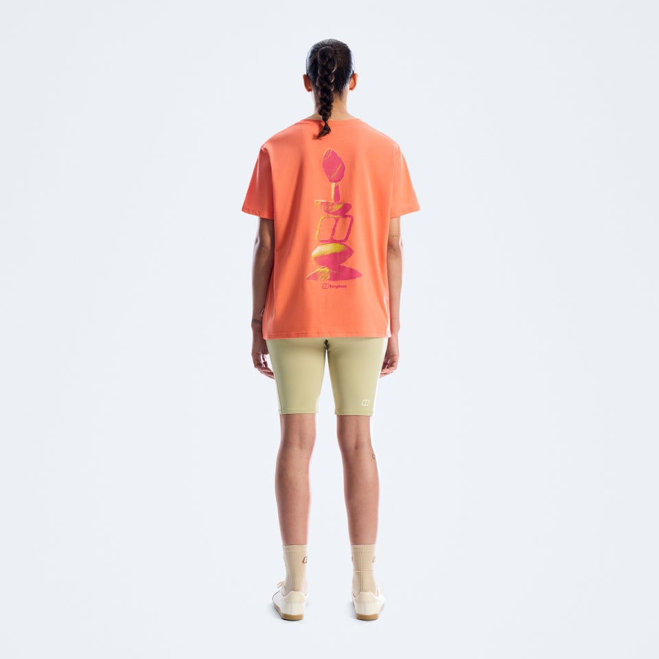 Women's Cairn Essential Tee - Orange