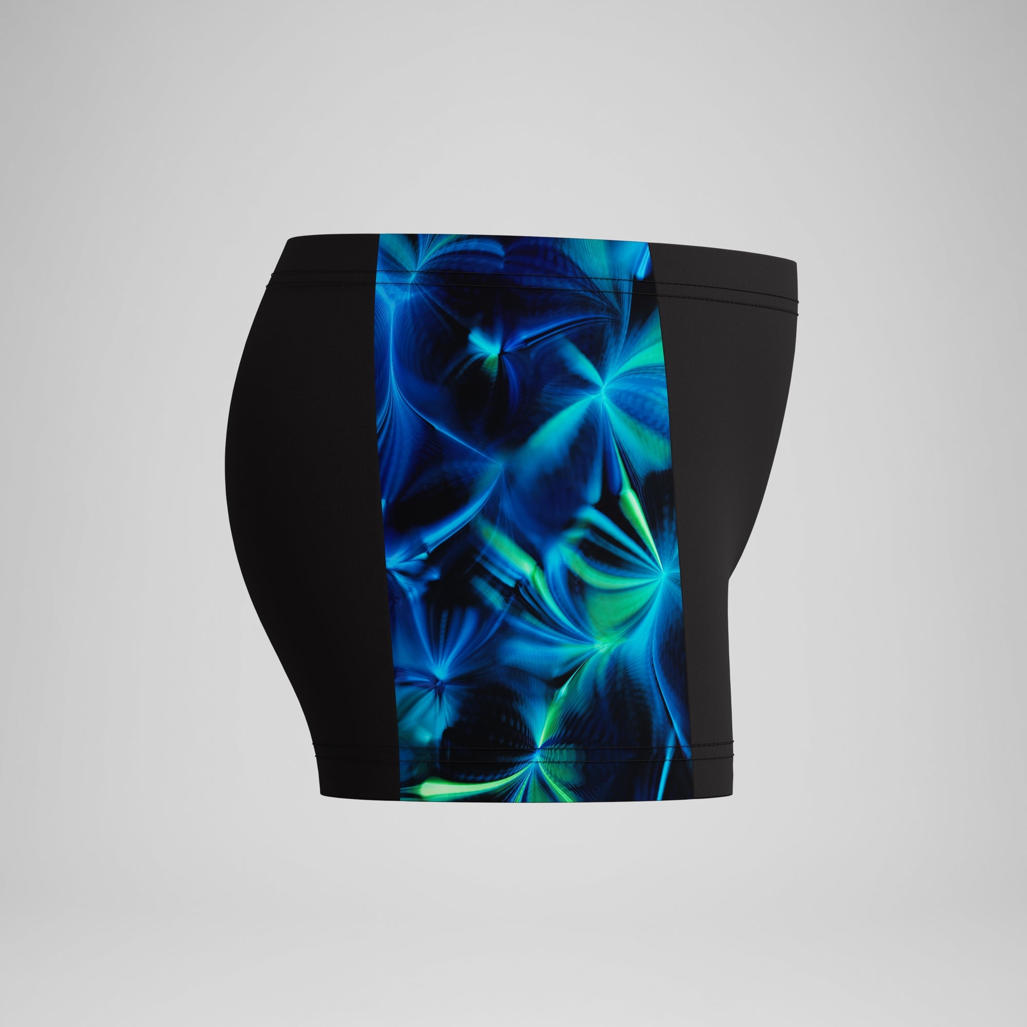 Boys Printed Aquashort Black/Green | Speedo USA