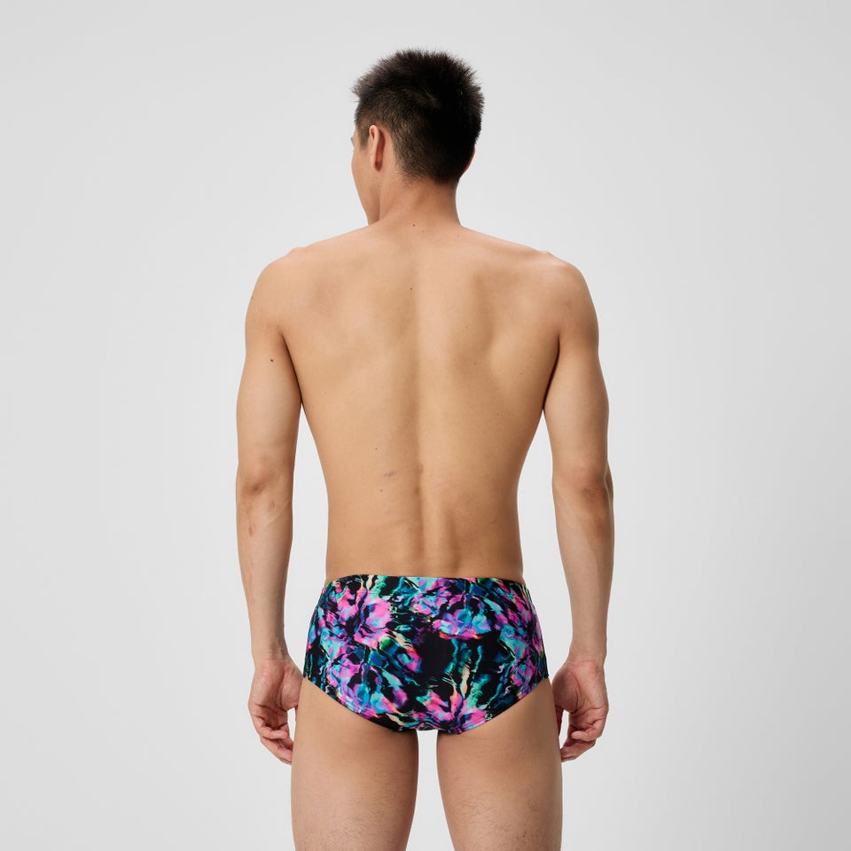 Men's Club Training Printed Brief Pink/Black