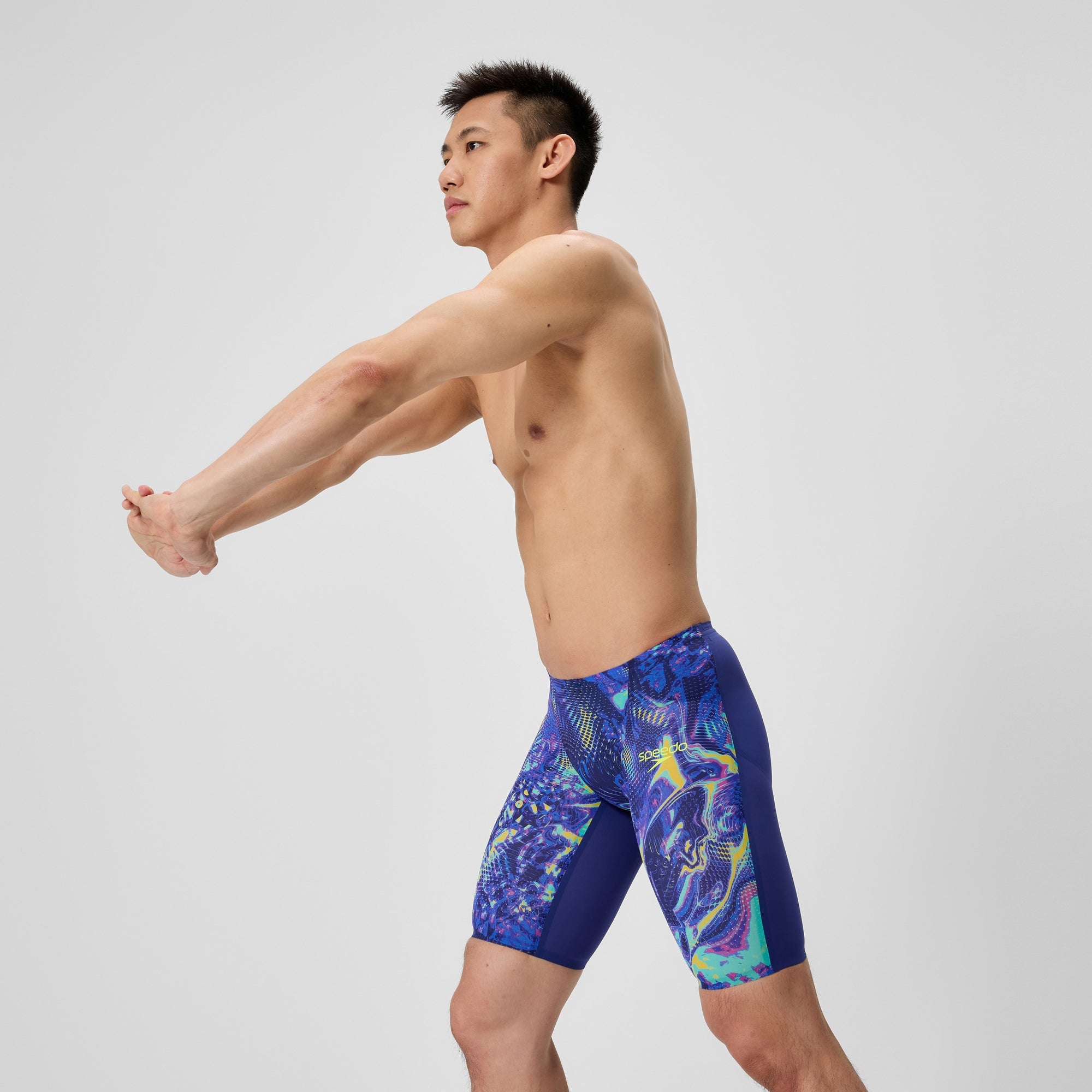 Men's Fastskin LZR Pure Valor 2.0 Jammer Blue/Navy | Speedo UK