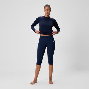 SPEEDO END+ 3/4 SWIM LEGGING NVY - M