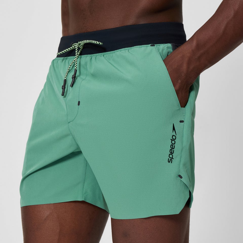 Men's Never Stop Solid 16" Swim Shorts Green