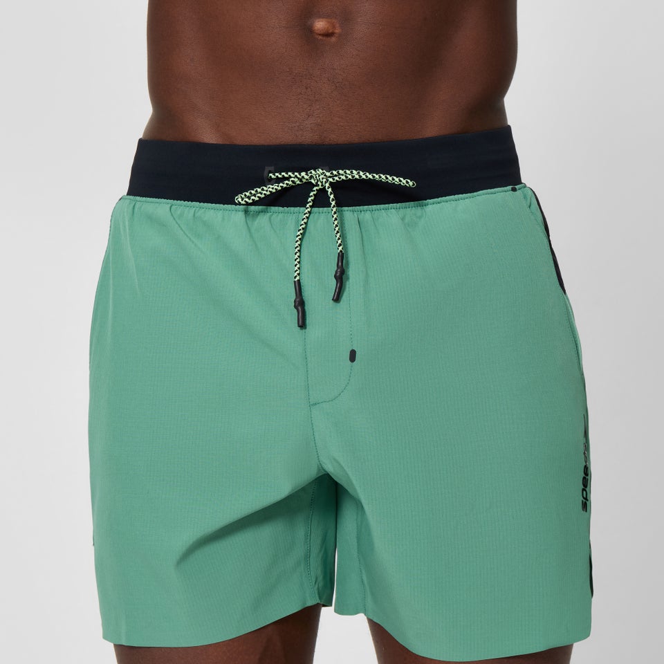 Men's Never Stop Solid 16" Swim Shorts Green