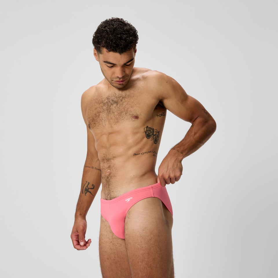 Caleçon uni de 1,5 po The Speedo pour hommes, rose