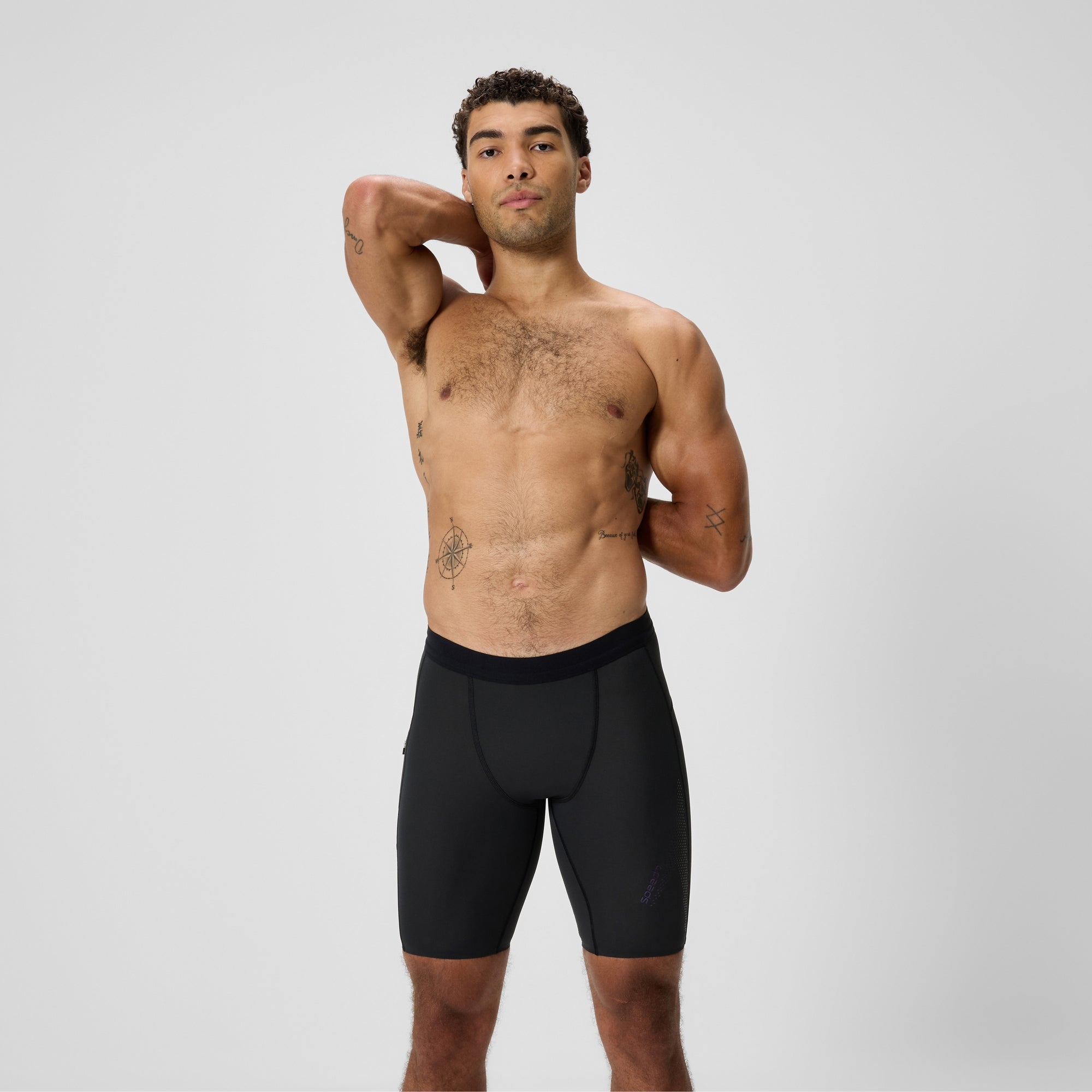 Men's Fastskin LZR Ignite Jammer Black | Speedo UK