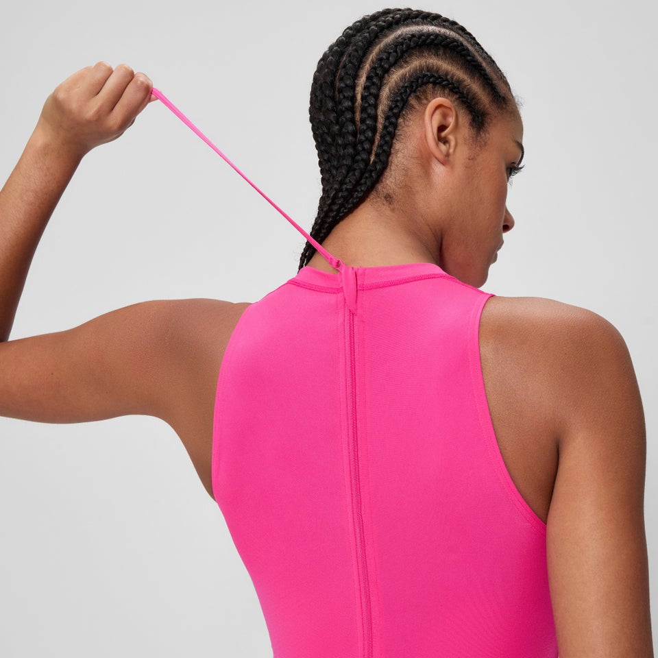 Maillot de bain Femme Endurance+ Logo Hydrasuit rose