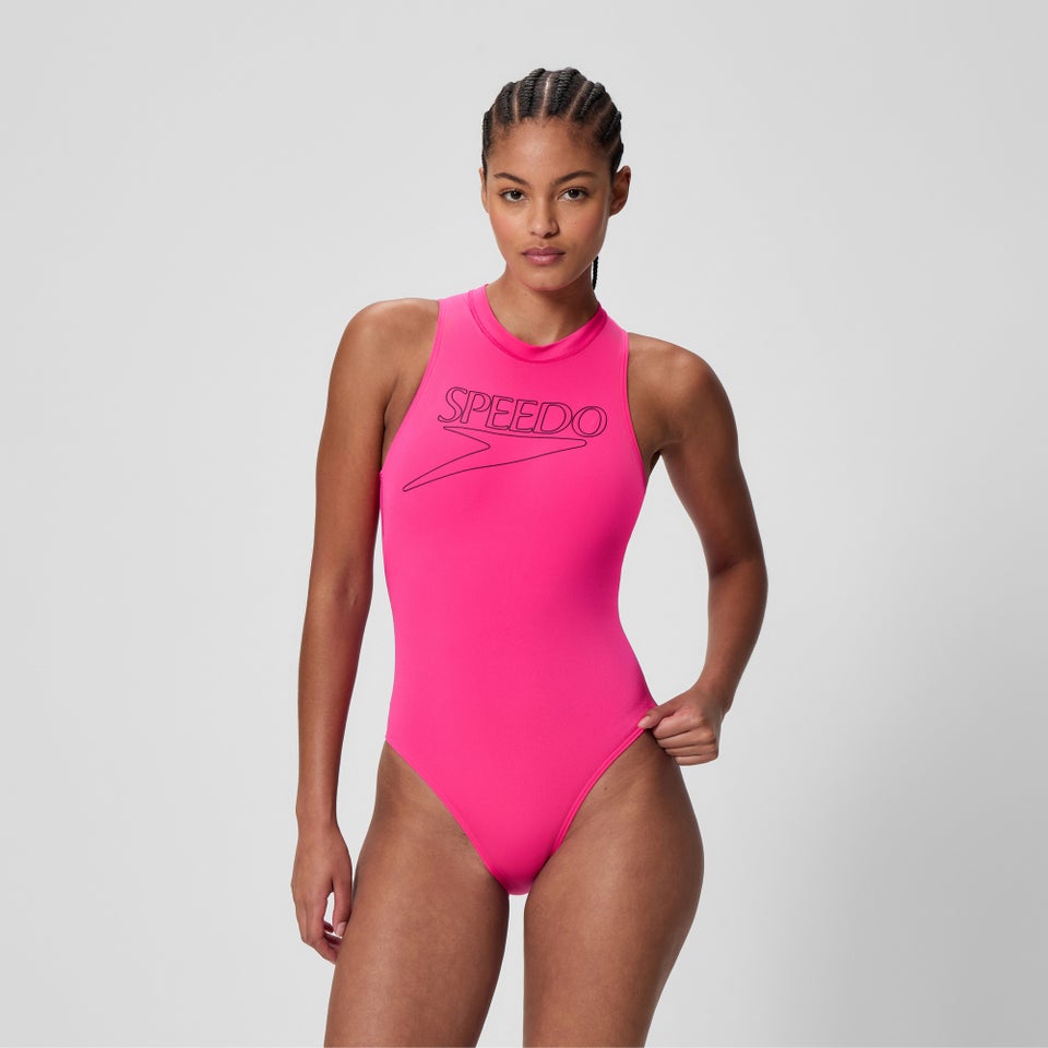 Maillot de bain Femme Endurance+ Logo Hydrasuit rose