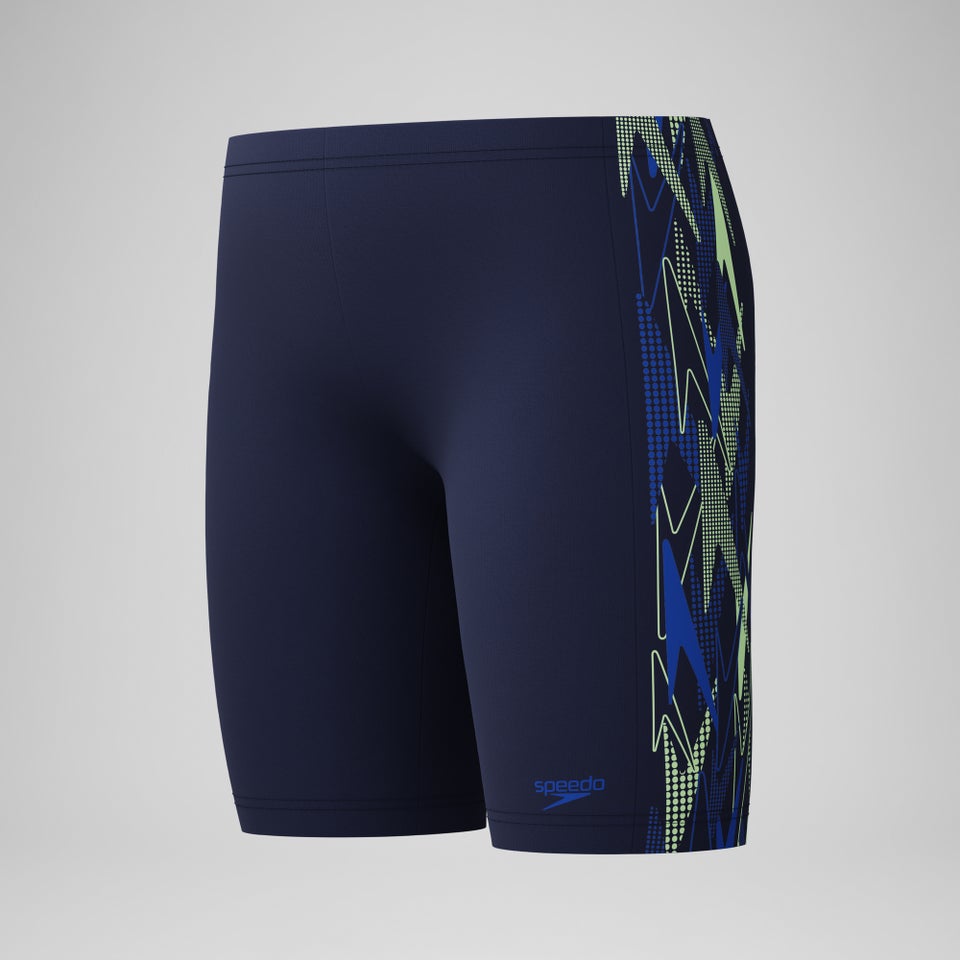 Jungen Placement Schwimmhose Marineblau/Blau