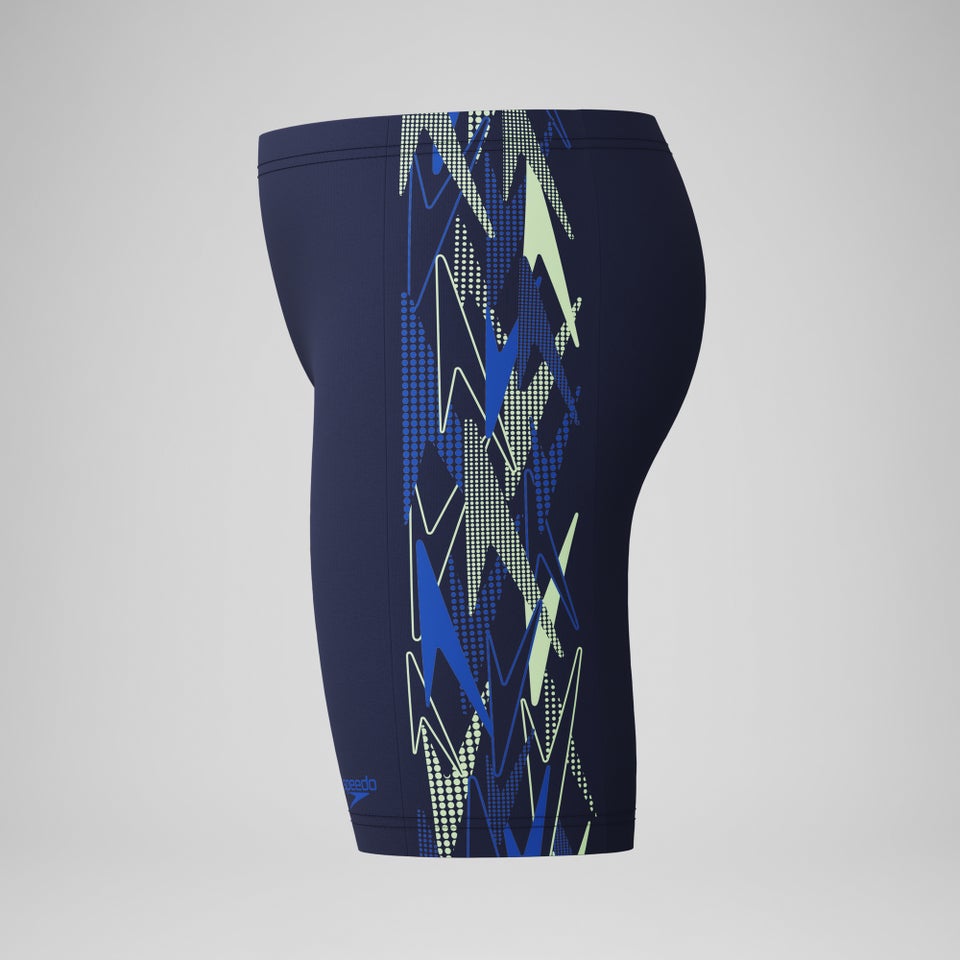 Jungen Placement Schwimmhose Marineblau/Blau