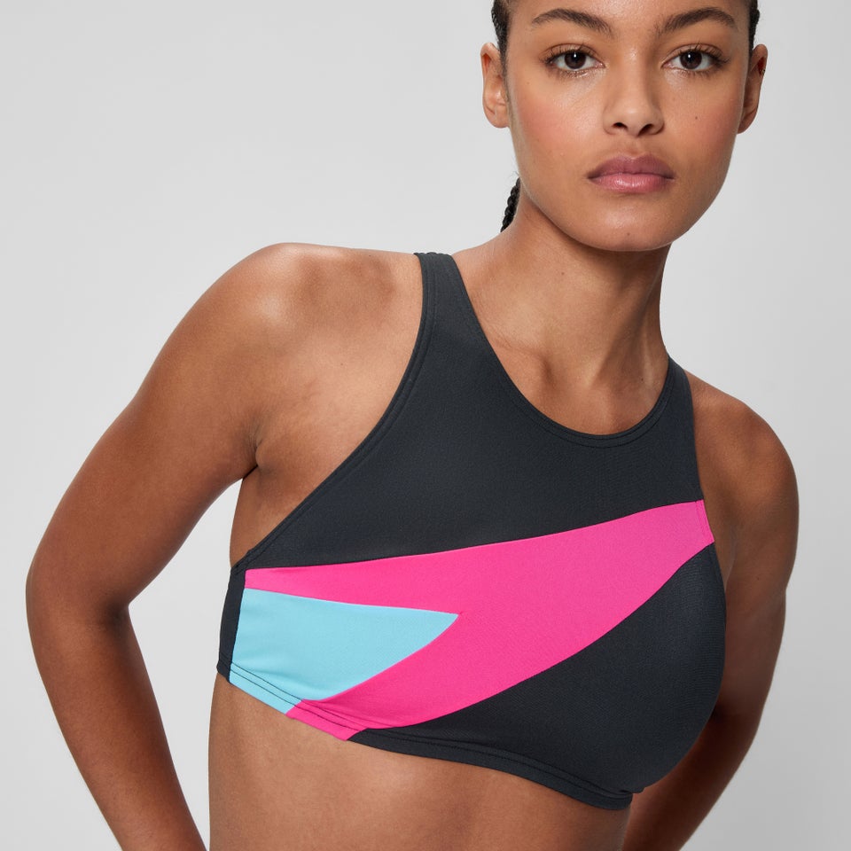 Women's Hyperboom Butterfly Back Two Piece Black/Pink