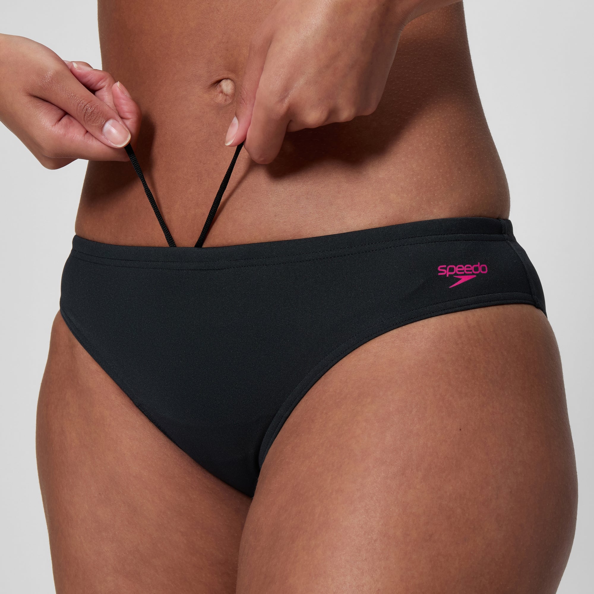 Women's Hyperboom Butterfly Back Two Piece Black/Pink | Speedo USA