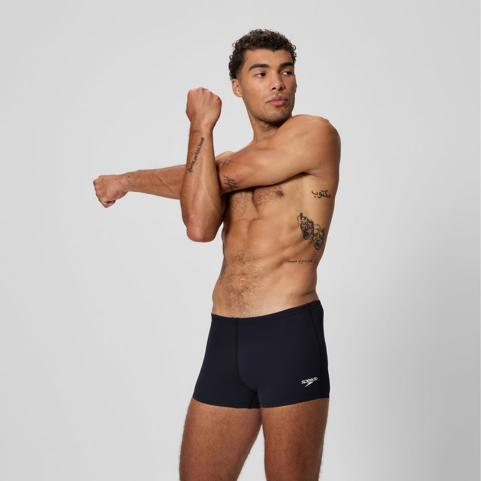 Men's Endurance+ Logo Aquashort Black