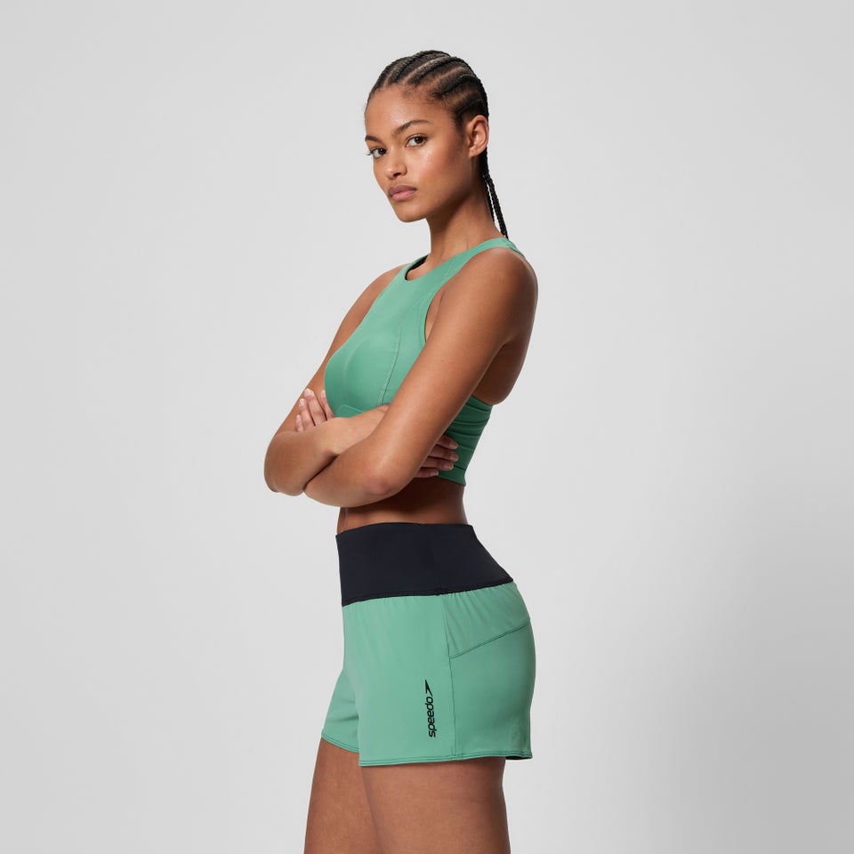 Women's Lookout Solid 30cm Swim Shorts Green