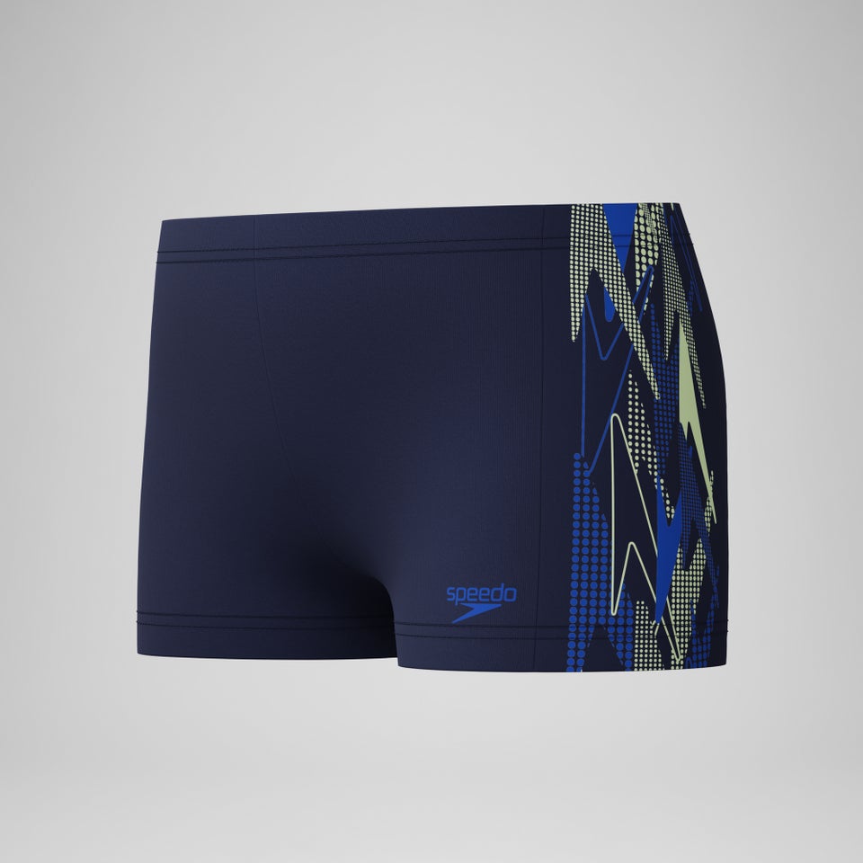 Jungen Placement Aquashorts Marineblau/Blau