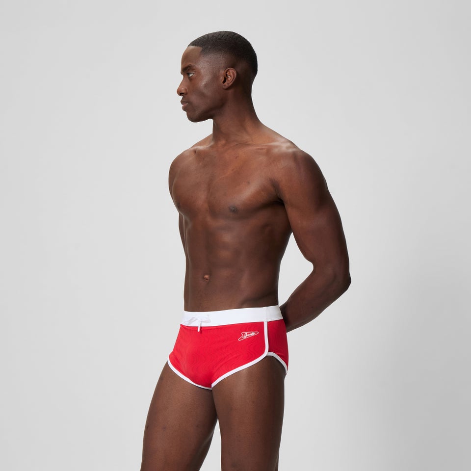 Men's Jetstream Textured Brief Red