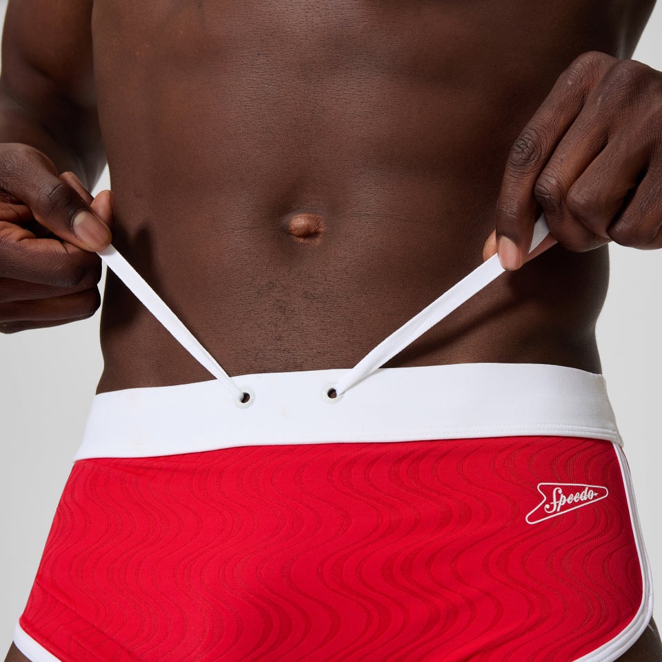 Men's Jetstream Textured Brief Red