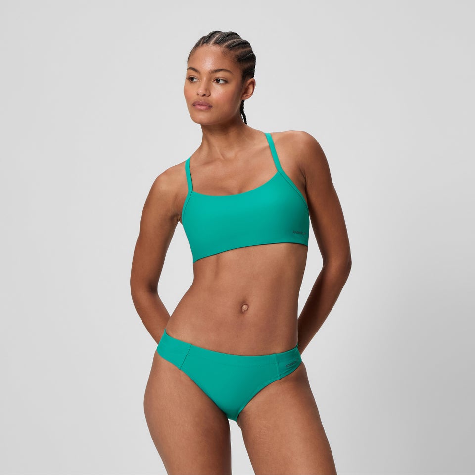 Bas de bikini Femme Classic bleu sarcelle/bleu marine