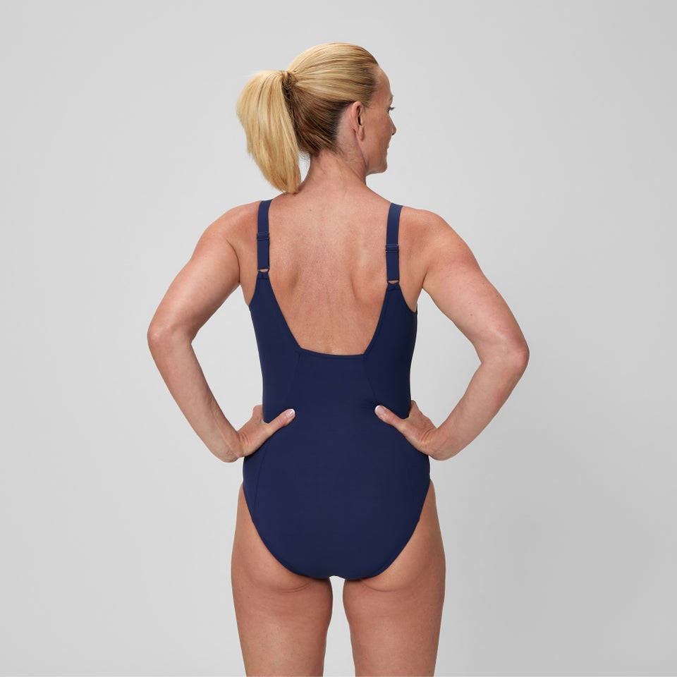 Women's Contour Eclipse Solid One Piece Navy/Teal
