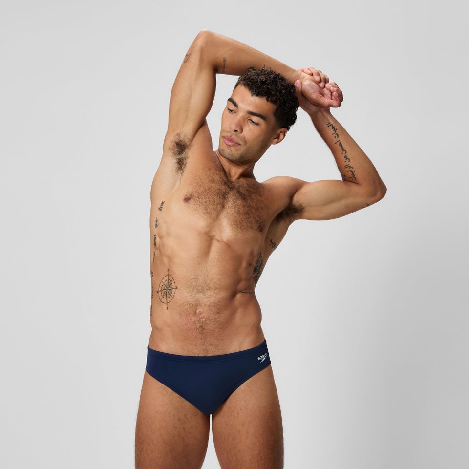 Herren Endurance+ Badehose 6 cm mit Logo Marineblau